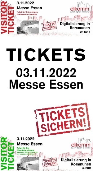 Ticket für die dikomm 2022 in Essen